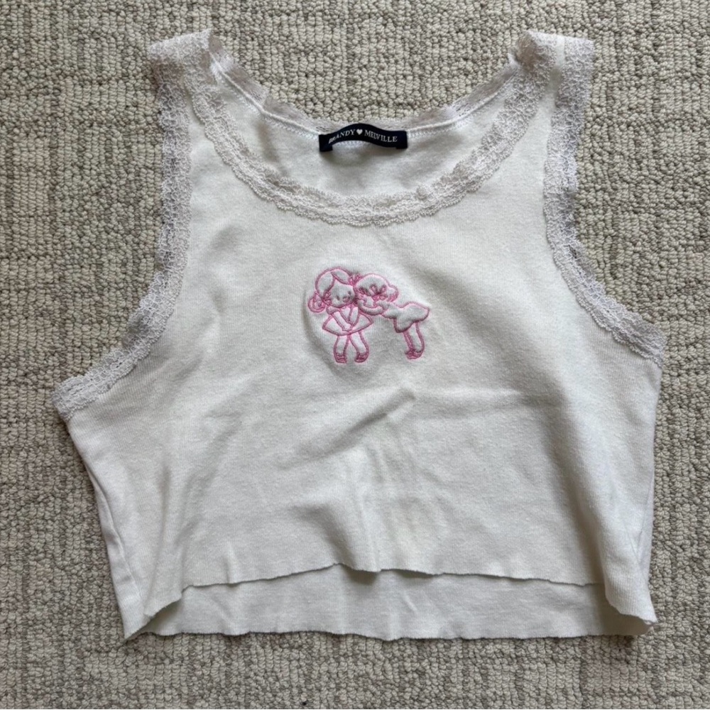 Brandy Melville Cropped Ronnie Tank Top